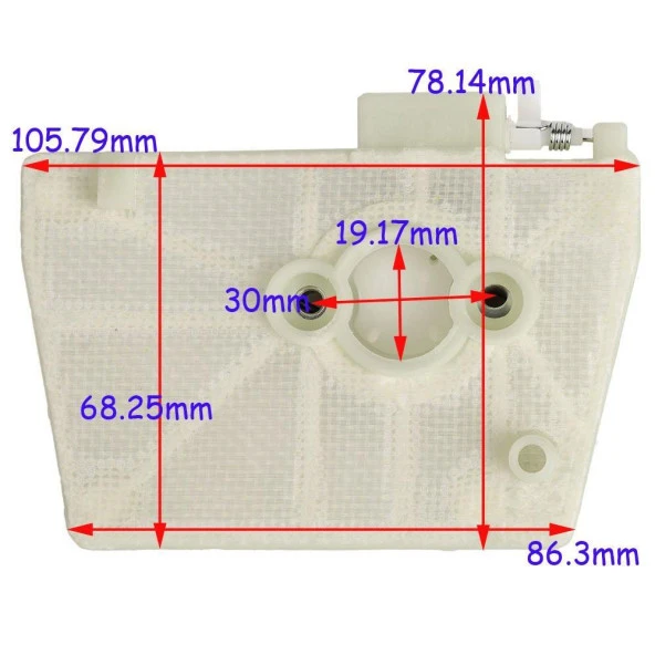 STİHL MS380 / MS381 / MS038 MOTORLU TESTERE HAVA FİLTRESİ - Resim 3