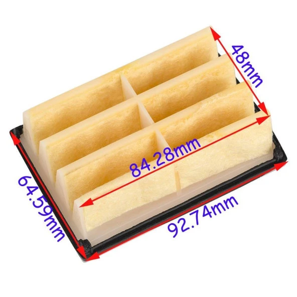 HUSQVARNA 268 / 272 MOTORLU  TESTERE HAVA FİLTRESİ - Resim 2