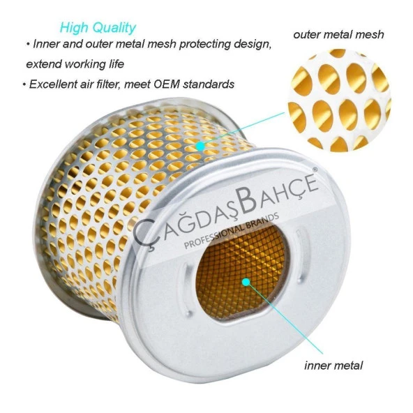 HONDA GX240 / GX270 MOTOR HAVA FİLTRESİ - Resim 3