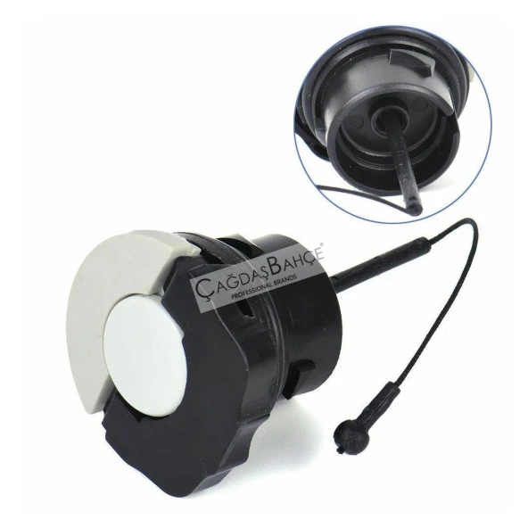 STİHL MS250  YAĞ DEPO KAPAĞI YENİ MODEL KİLİTLİ - Resim 3