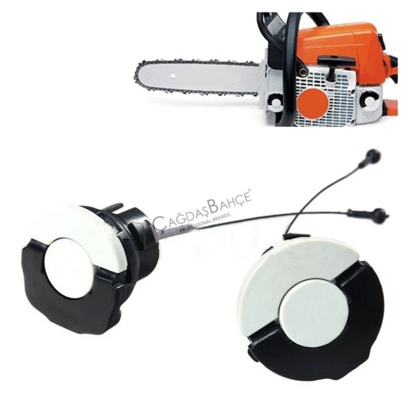 STİHL MS250  YAĞ DEPO KAPAĞI YENİ MODEL KİLİTLİ - Resim 4