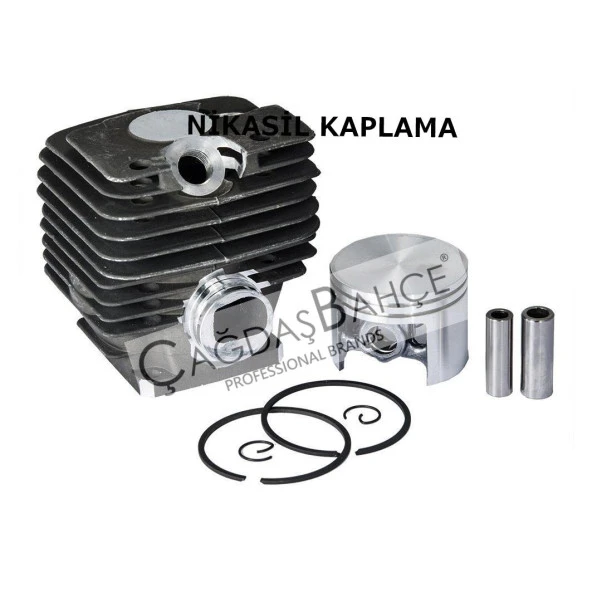 STİHL MS380 / MS381 TESTERE NİKASİL SİLİNDİR PİSTON SETİ 52 mm ürün görseli