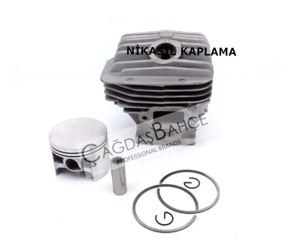 STİHL MS460 / MS046 TESTERE NİKASİL SİLİNDİR PİSTON SETİ 52 mm - Resim 4