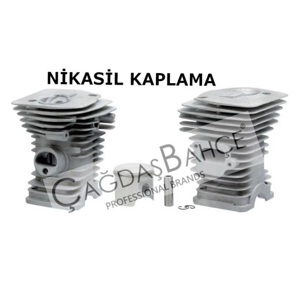 HUSQVARNA 345 / JONSERED 2145  NİKASİL SİLİNDİR PİSTON SETİ 42 mm - Resim 4