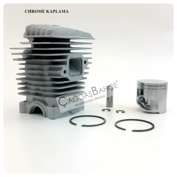 STİHL MS211 MOTORLU TESTERE CHROME SİLİNDİR PİSTON SETİ 40 mm - Resim 4