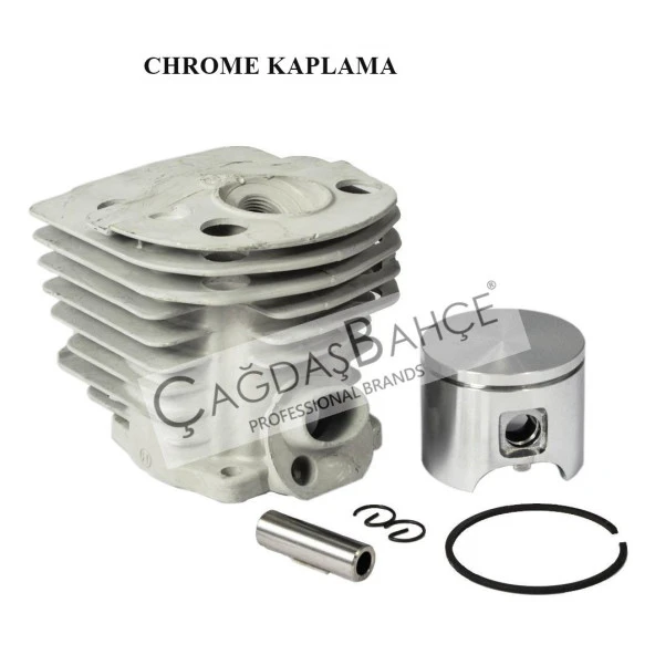 HUSQVARNA 55 / 51TESTERE CHROME SİLİNDİR PİSTON SETİ 46 mm