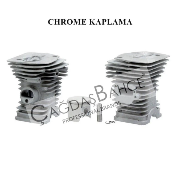 HUSQVARNA 345 / JONSERED 2145 CHROME SİLİNDİR PİSTON SETİ 42 mm - Resim 4