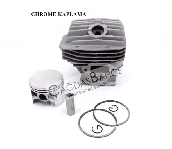 STİHL MS460 / MS046 TESTERE CHROME SİLİNDİR PİSTON SETİ 52 mm - Resim 4