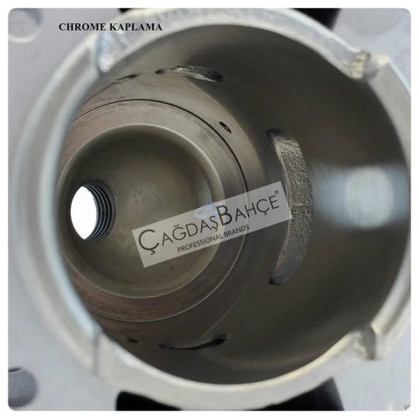 HUSQVARNA 365 TESTERE CHROME SİLİNDİR PİSTON SET KARE BOĞAZ 48mm - Resim 5