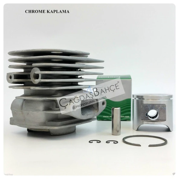 HUSQVARNA 365 TESTERE CHROME SİLİNDİR SETİ YUVARLAK BOĞAZ 48mm - Resim 6