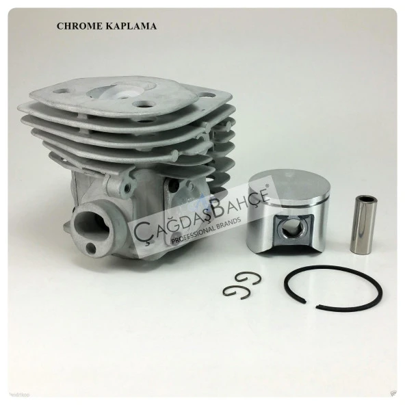 HUSQVARNA 359 TESTERE CHROME SİLİNDİR PİSTON SETİ 47 mm