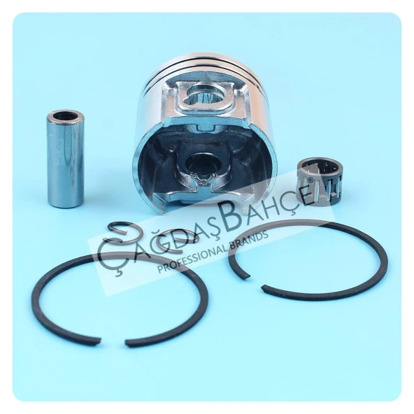 STİHL MS180 MOTORLU TESTERE PİSTON SEGMAN SETİ 38 MM - Resim 4