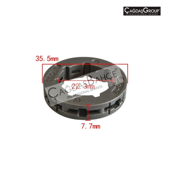 RİM 3/8 7 DİŞ TÜM MODELLERE UYGUN RİM - Resim 2