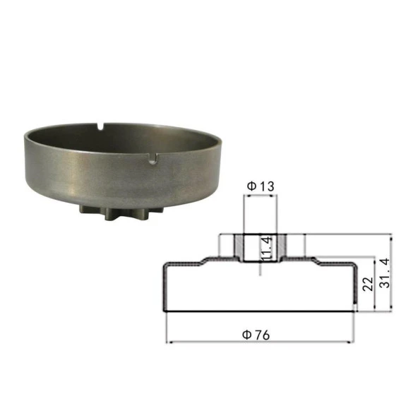 STİHL MS290 / MS390 3/25 SABİT ZİNCİR DİŞLİSİ