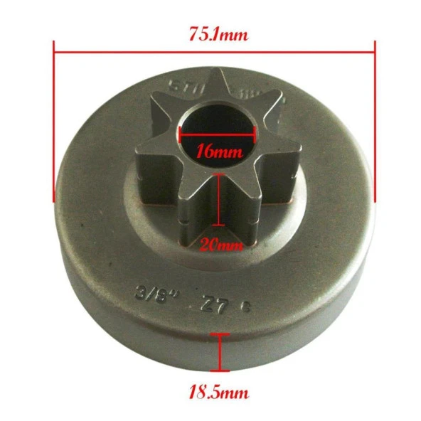 STİHL MS380 / MS381 SABİT ZİNCİR DİŞLİSİ ürün görseli