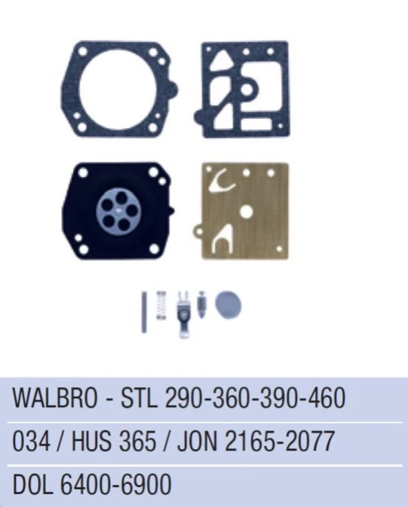 HUSQVARNA 365 / JONSERED 2165 / 2077 KARBÜRATÖR DİYAFRAM WALBRO