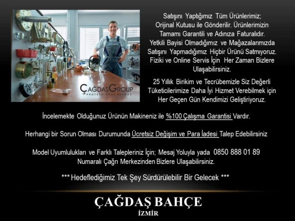 HUSQVARNA 61 / 268 / 272 / 281 3/8 - 34 DİŞ  ELMASLI AĞAÇ MOTORU PALASI -KLAVUZ - Resim 2