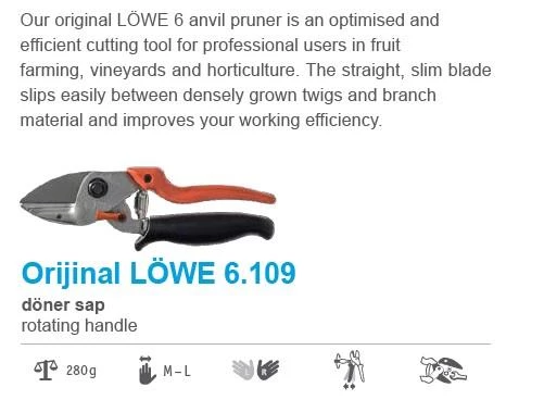 LÖWE 6.109 BUDAMA MAKASI - MADE İN GERMANY