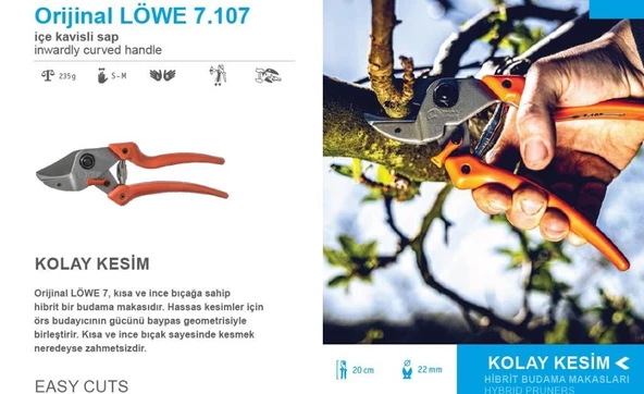 LÖWE 7.107 BUDAMA MAKASI - MADE İN GERMANY