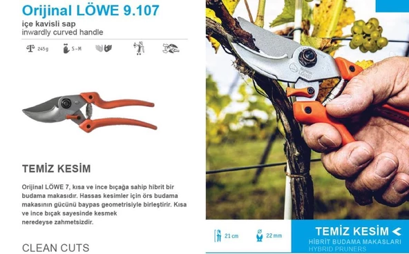 LÖWE 9.107 BUDAMA MAKASI - MADE İN GERMANY