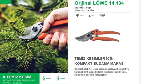 LÖWE 14.104 BUDAMA MAKASI - MADE İN GERMANY
