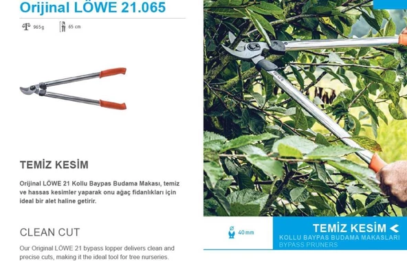LÖWE 21.065 BUDAMA MAKASI - MADE İN GERMANY
