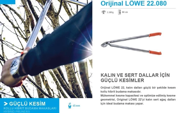 LÖWE 22.080 BUDAMA MAKASI - MADE İN GERMANY