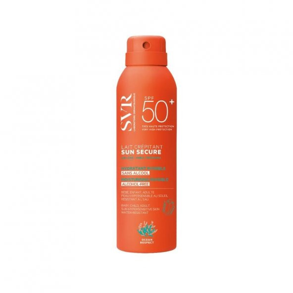 Sun Secure Lait Crepidant SPF50+ Güneş Koruyucu Yüz Ve Vücut Sütü 200ml