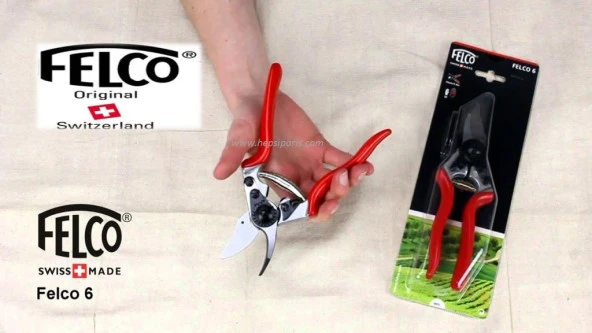 Felco 6 Budama Makası 19.5 cm Sağ El By-Pass - Resim 2