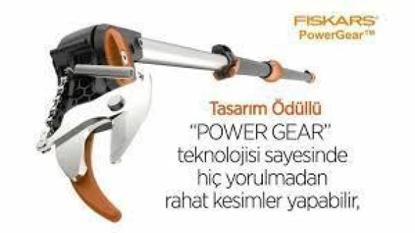 FISKARS UPX86 POWER GEAR TELESKOBİK YÜKSEK DAL BUDAMA MAKASI - 4