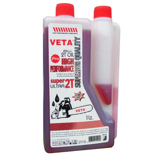 Veta 2T Ölçekli 2 Zamanlı Motor Yağı 1 Litre ürün görseli