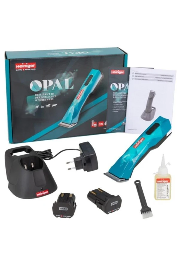 Heiniger Opal Evcil Hayvan Kırkma Makinesi Çift Bataryalı