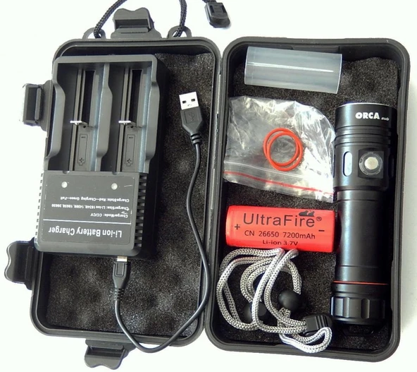 Dalış Feneri ORCA - MTX-1200F - Resim 11