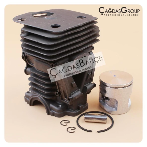HUSQVARNA 450 TESTERE NİKASİL SİLİNDİR PİSTON SETİ 44 mm - Resim 4