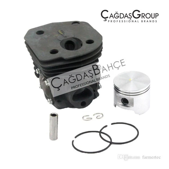HUSQVARNA 353 TESTERE NİKASİL SİLİNDİR PİSTON SETİ 45 mm - Resim 2