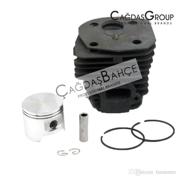 HUSQVARNA 353 TESTERE NİKASİL SİLİNDİR PİSTON SETİ 45 mm - Resim 3