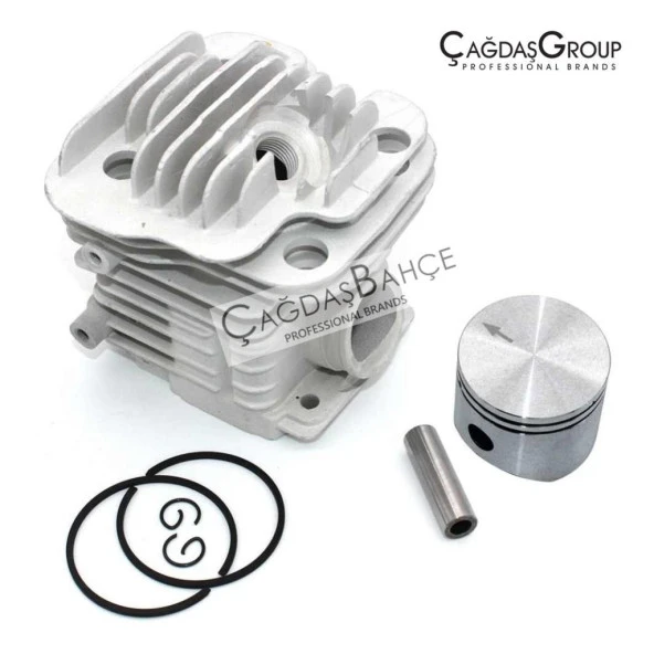 OLEOMAC 947 / 952 TESTERE NİKASİL SİLİNDİR PİSTON SETİ 45 mm - Resim 4