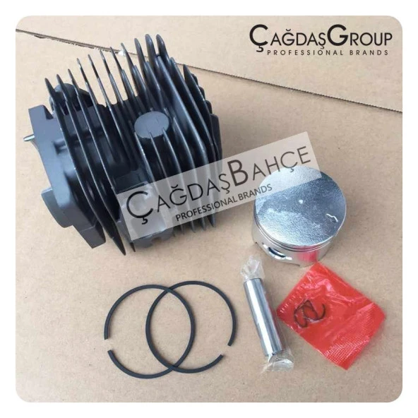 MOTORULU TESTERE 6200 NİKASİL SİLİNDİR PİSTON SETİ 47.5 mm - Resim 3