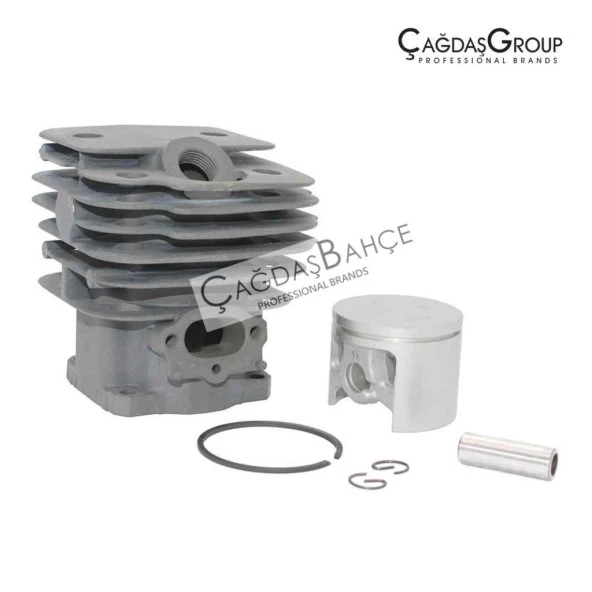 DOLMAR 111 NİKASİL SİLİNDİR PİSTON SETİ 44 mm - Resim 4