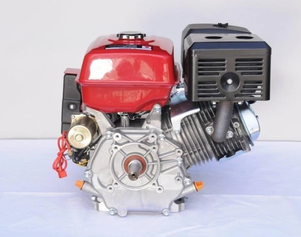 GoldMoto GM440E Benzinli Motor 15 Hp Marşlı Krank Mili Kamalı - Resim 3