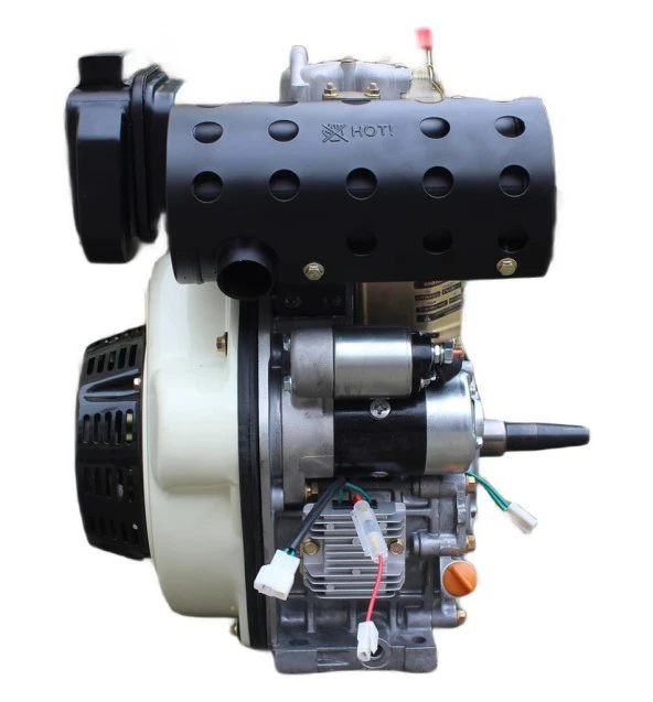 GoldMoto GM186FAE-G1A Dizel Motor 10 Hp Marşlı Konik Uzun Krank - Resim 3