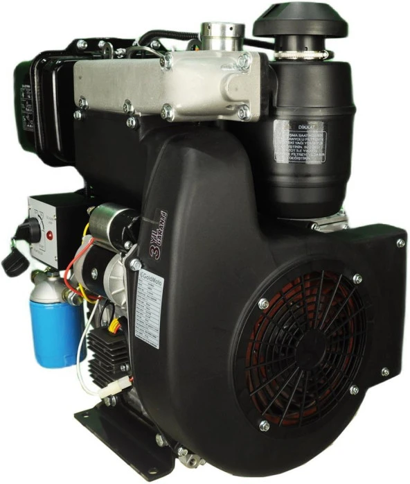 GoldMoto GM292F-G2 Dizel Motor 22.4 Hp Marşlı Konik Kısa Krank ürün görseli