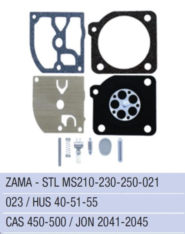 HUSQVARNA 40/51/55 - JONSERED 2014/2045 KARBÜRATÖR DİYAFRAM ZAMA