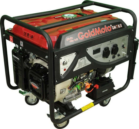 GoldMoto GM7BJE Benzinli Marşlı Jeneratör 7 KW