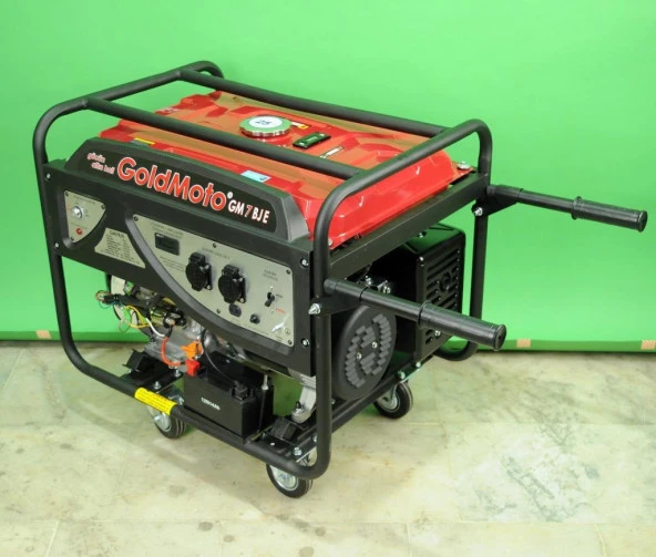 GoldMoto GM7BJE Benzinli Marşlı Jeneratör 7 KW - Resim 3