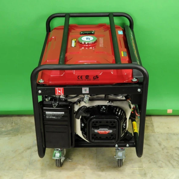 GoldMoto GM7BJE Benzinli Marşlı Jeneratör 7 KW - Resim 4