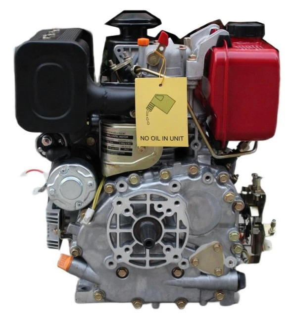 GoldMoto GM178FE-G7 Dizel Motor 7 Hp Marşlı Krank Mili Konik Kamalı - Resim 3