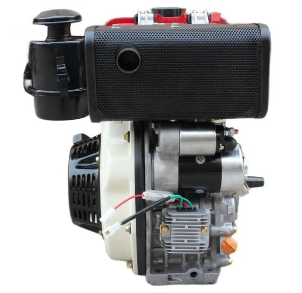 GoldMoto GM178FE-G7 Dizel Motor 7 Hp Marşlı Krank Mili Konik Kamalı - Resim 4