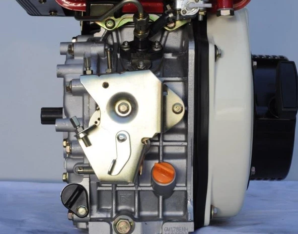 GoldMoto GM178F-C Dizel Motor 7 Hp İpli Krank Mili Kamalı - Resim 6