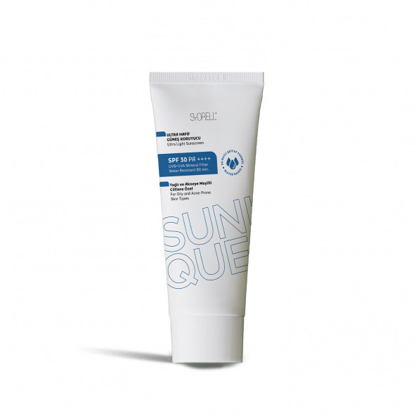 SUNIQUE Yağlı Ve Akneye Meyilli Ciltler için Güneş Koruyucu 30 SPF - 2